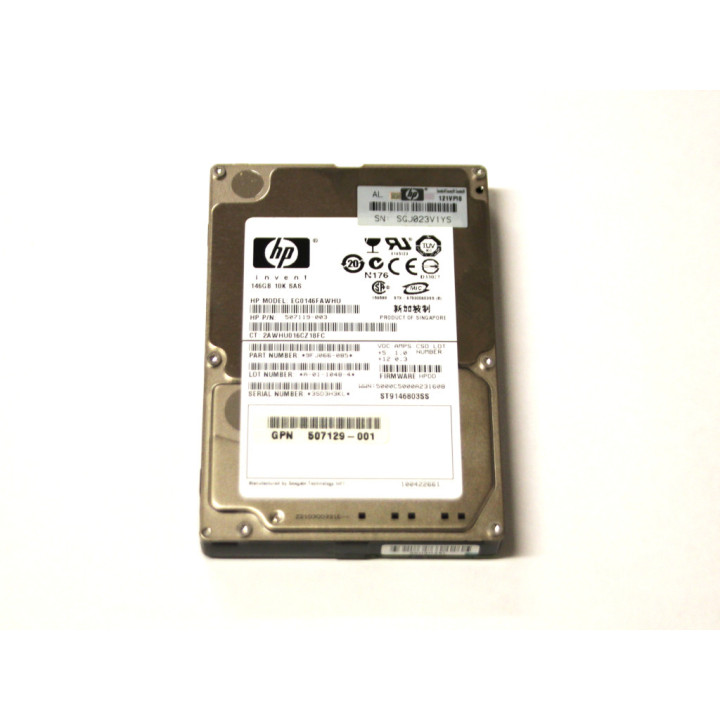 HP Hard Disk EH0146FBQDC - 146GB 15K SAS 2.5"