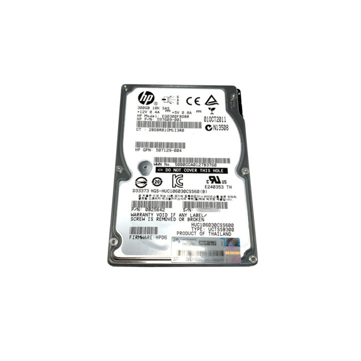 HP Hard Disk EH0146FBQDC - 146GB 15K SAS 2.5"