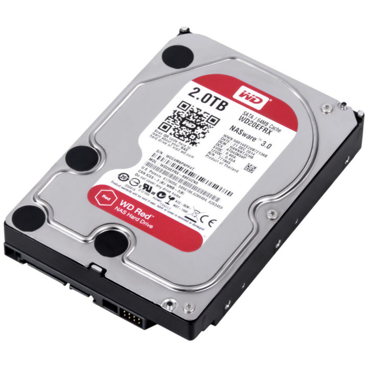 WD WD20EFRX NASware 3.0 - Hard Disk 2.0TB SATA 3.5"