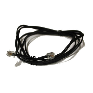 Cavo telefonico 4 pin 2M - Nero