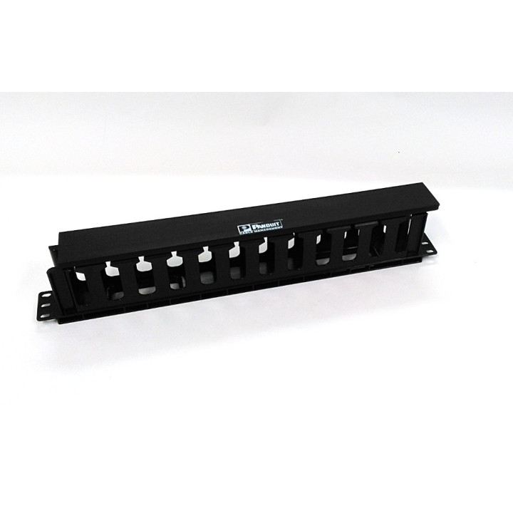 PANDUIT - Passacavi per Armadio Rack 19" 1U - Nero