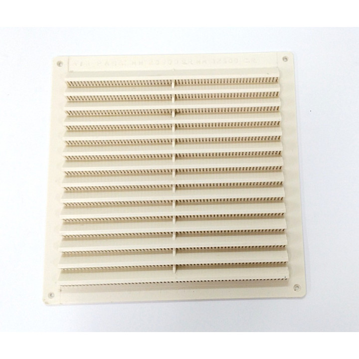 Griglia di Ventilazione da Appoggio in Plastica Bianca 225x225mm