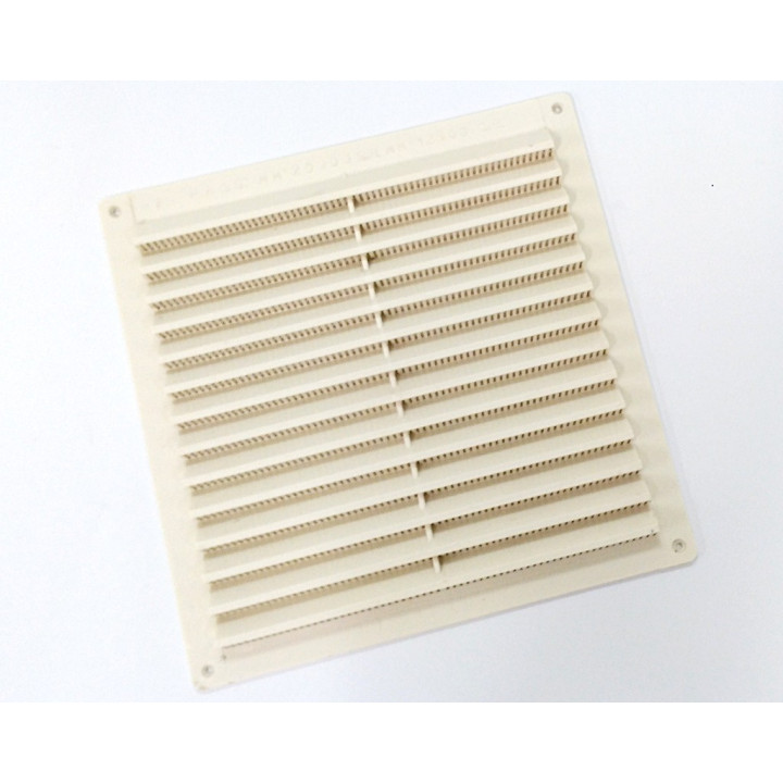 Griglia di Ventilazione da Appoggio in Plastica Bianca 225x225mm