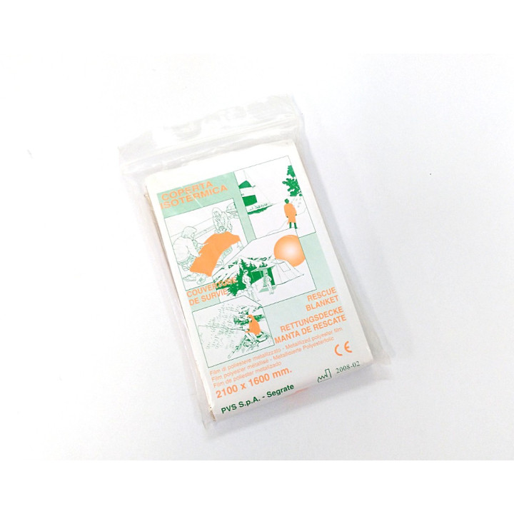 PVS - 5Pz Coperta Isotermica ORO/ARGENTO 2100x1600mm