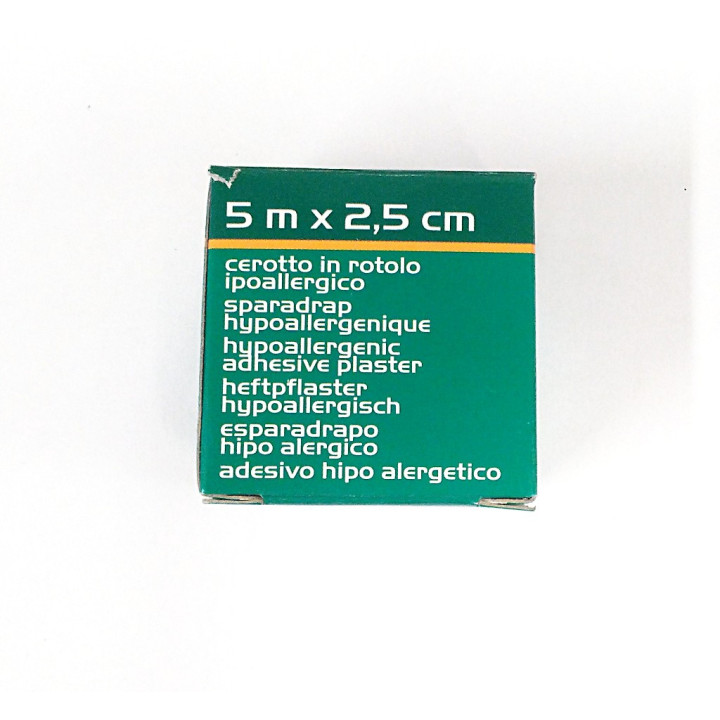 PVS - Cerotto in Rotolo Ipoallergico 5mx2.5cm