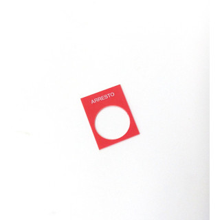 5Pz Etichetta di Emergenza ARRESTO