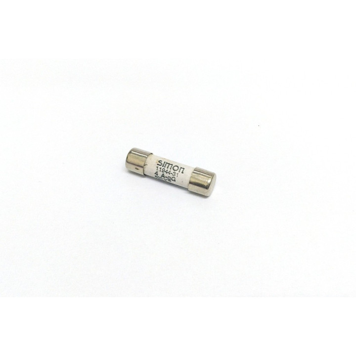 SIMON 11944-31 - 10Pz Fusibile Cilindrico 10x38 4A-gG 500V