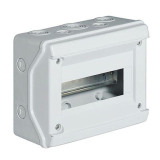 BTICINO F117/8D - Centralino da Parete IP40 8 Moduli Grigio