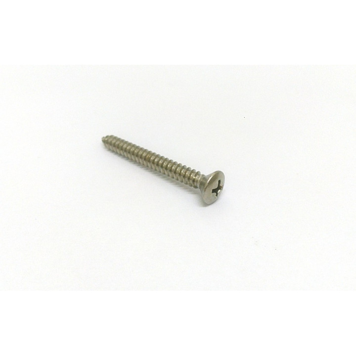 n.i.m. 200 x Vite Filettata Testa Bombata Taglio PH in Acciaio Inox DIN 7983 4.8x45mm