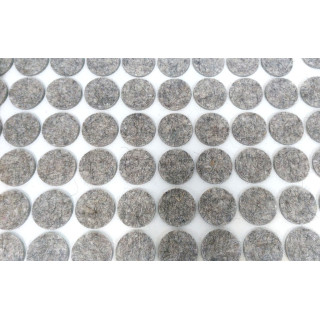 Feltrino di Lana Tondo 30mm - Noce