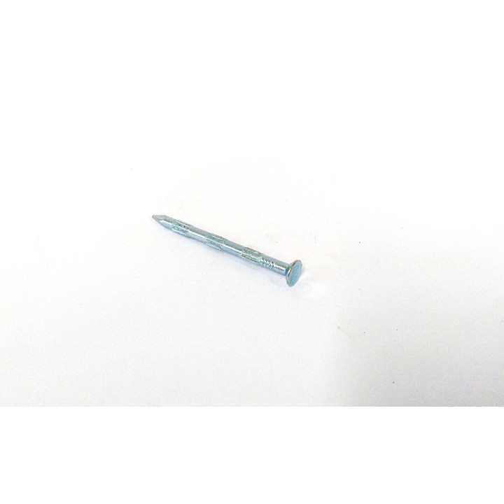 STARX 47.102.22 - 100 x Chiodo a Punta con Tersta Piatta per Cemento 2.7x40mm - Zincato