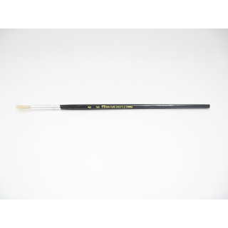 3X Pennello in Setola Bianca ETERNA TONDO (Pure Bristle) Serie 766 - Misura 4  Prof.