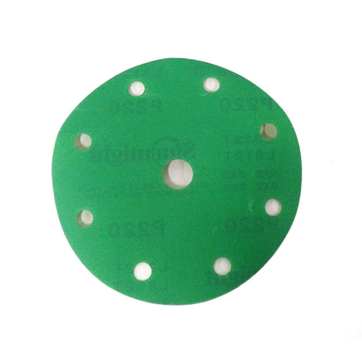 Lonbrade L312T - Disco Abrasivo 9 Fori P220 150mm