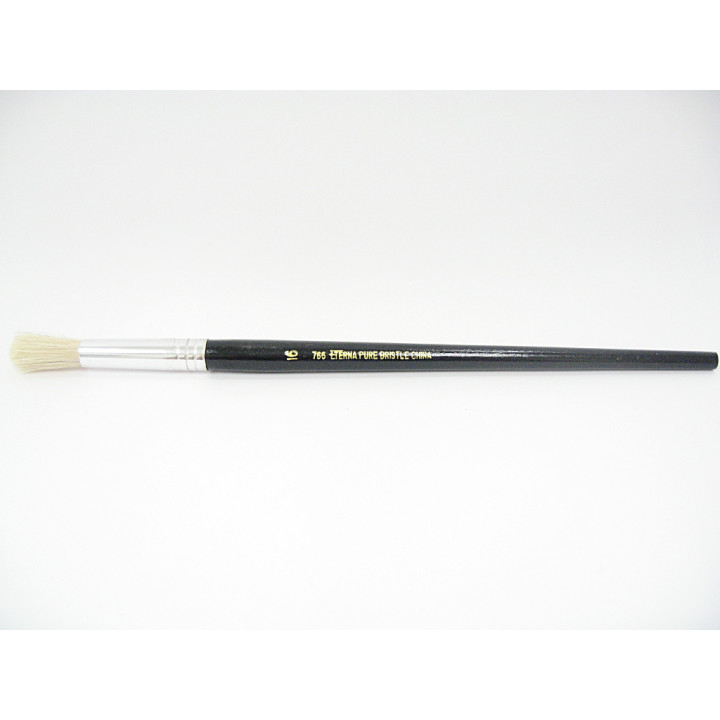 Round Brush in White Bristle ETERNA (Pure Bristle) Professional Line Series 766 - Size 16