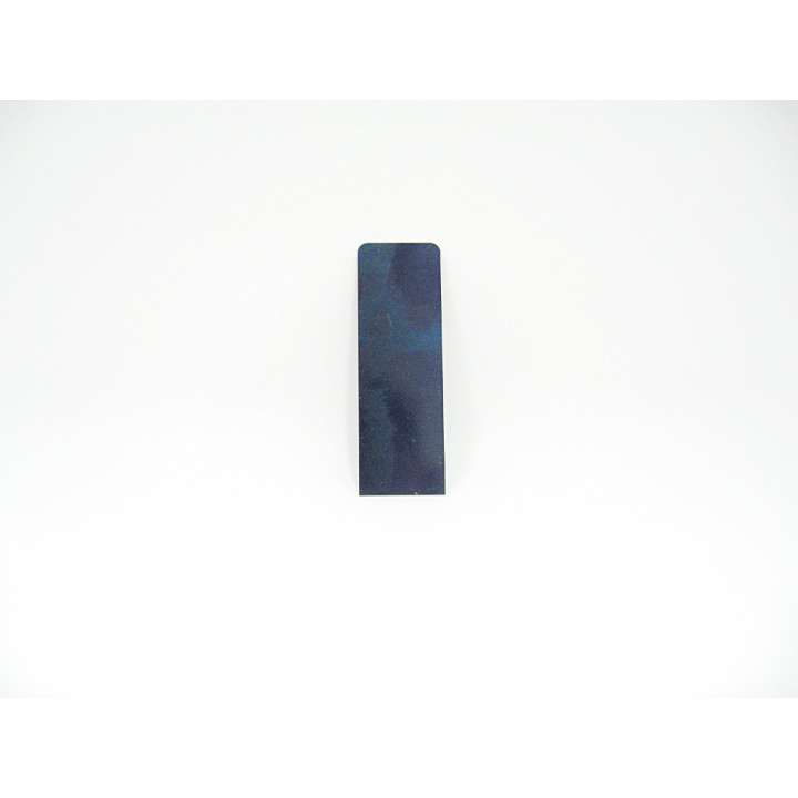 2xTeamtools SPATOLA CARROZZIERI ACCIAIO BLU Professionale 12 x 4 cm