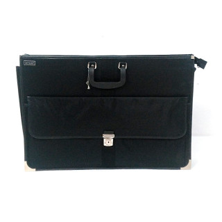 Letraset - Borsa da Lavoro Portadocumenti 64,5x45cm-Nero