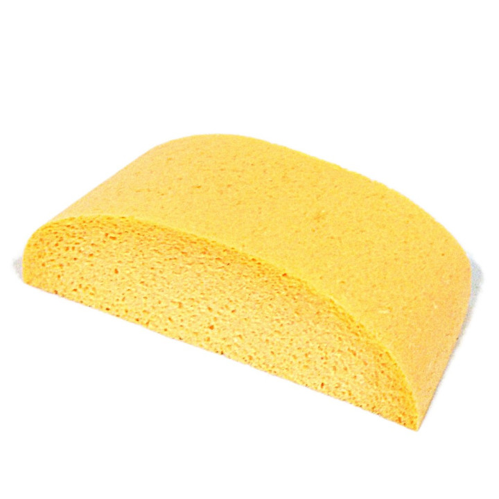 Spugna Sintetica Mezzaluna Gialla per Tamponi Decorativi 19x8.5mm