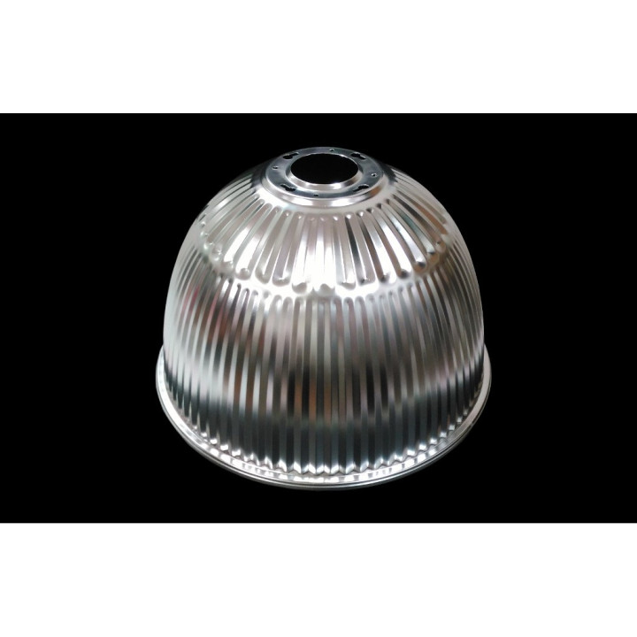 Lampada in Alluminio con Coperchio ad Incastro in Vetro D. 49cm