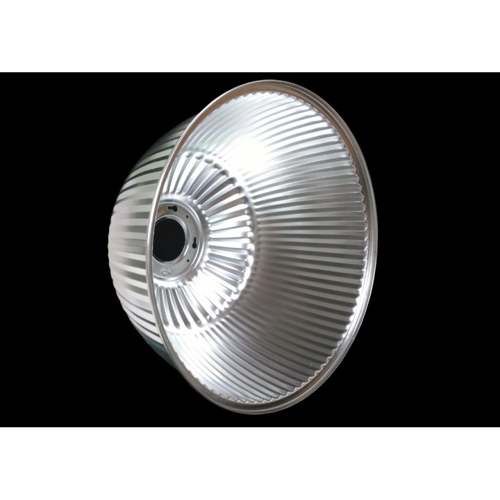 Lampada in Alluminio con Coperchio ad Incastro in Vetro D. 49cm