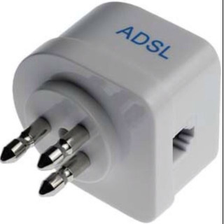 Filtro ADSL Tripolare Grigio