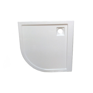 HOESCH 3178.010305 - Piatto Doccia ad Angolo Curvo in Acrilico Bianco 1000x1000x30mm