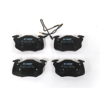 WAGNER WBP20905A - 4 x WGF100 Pastiglie Freno 90R 01211/4671 per Autoveicoli Fino a 3.5 Tonnellate