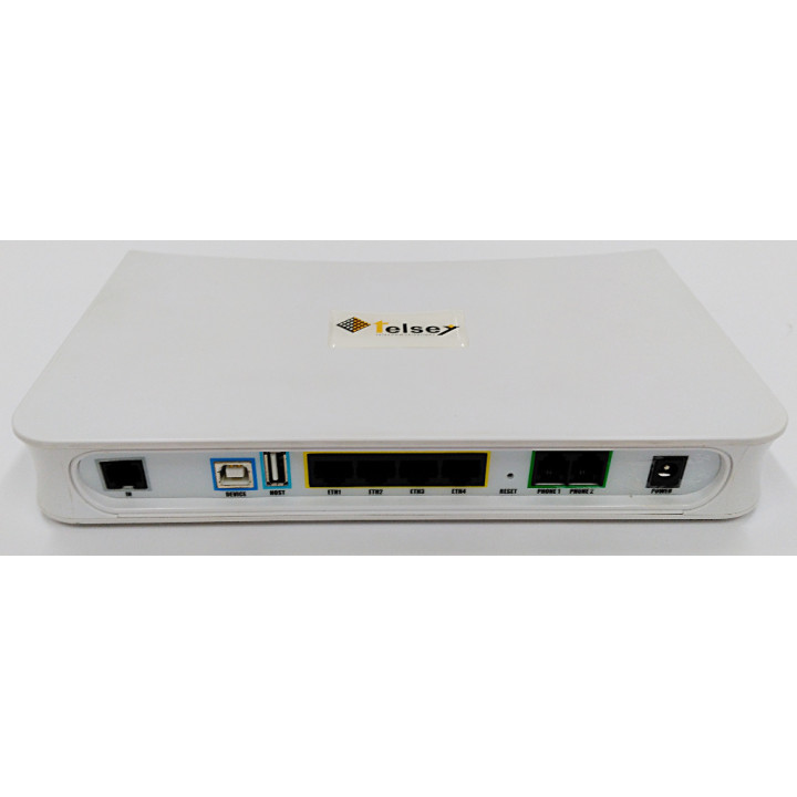 TELSEY CPVA642 -  ADSL2/2+ Router with 4-Port Switch and 2xFXS VoIP