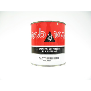 Smalto Sintetico per Esterno AZZURRO 750ml