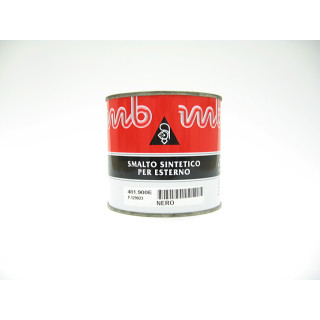 Smalto Sintetico per Esterno NERO 375ml