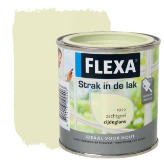 FLEXA Strak in de lak ZACHTGEEL hoogglans LT 0.75