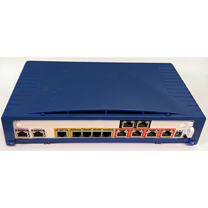 sHDSL Enterprise VoIP Router One 100-4B-2V SD 5E - 4xBRI - 4xLAN Switch - 1 x ETH - 2xFXS - Firewall - VPN - QoS