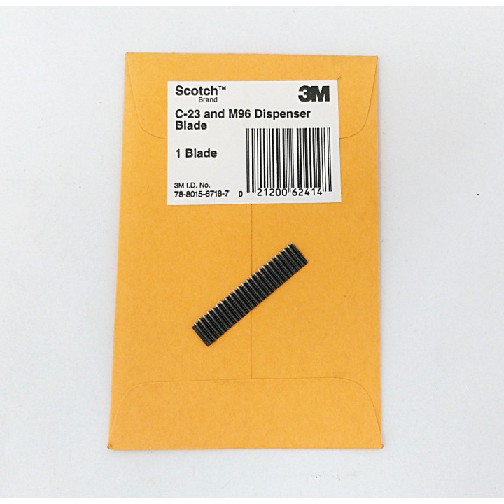 3M 78-8015-6718-7 - Lama Ondulata di Ricambio per Dispenser Nastri C-23 e M96