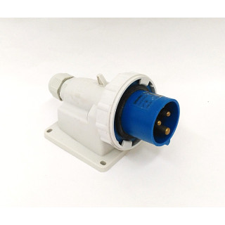 Bticino CSF216/62C - Spina Fissa Industriale TIPLUG 90° IP67 2P+T 16A-6H 200-250V