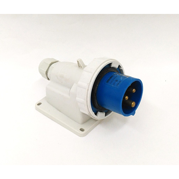 Bticino CSF216/62C - Spina Fissa Industriale TIPLUG 90° IP67 2P+T 16A-6H 200-250V