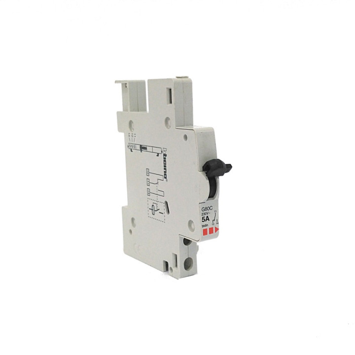 Bticino G80C - Contatto Ausiliario NO+NC 5A 230V per Differenziali Puri BTDIN