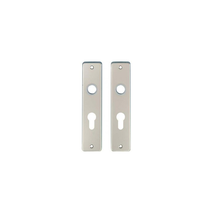 IVANA 222213 - Coppia Placche in Alluminio per Porte Interne KS 180/41 RH PC 55