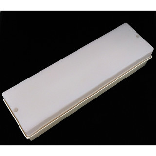 Lampada da Parete/Soffitto Rettangolare Lineare - Bianco Opaco