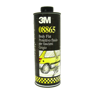  BODY FLAT Protettivo Fluido per Fascioni (antiruggine e insonorizzante) GRIGIO 3M 08865 1L