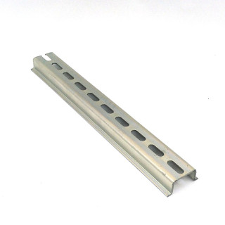 E.Z.W. - Guida DIN Simmetrica Forata L. 24,5cm