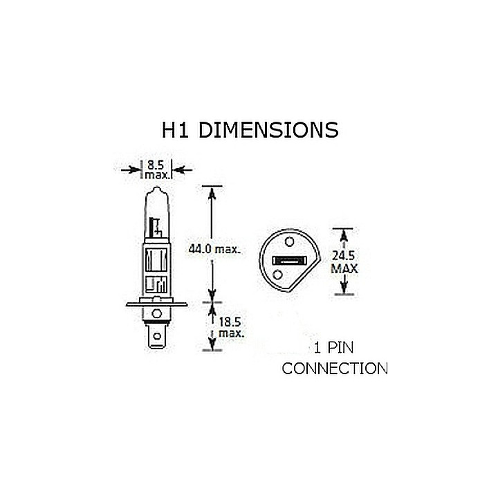 HELLA 8GH-002-089-131 - Lampada Alogena H1 P14,5s UV-free 12V 55W