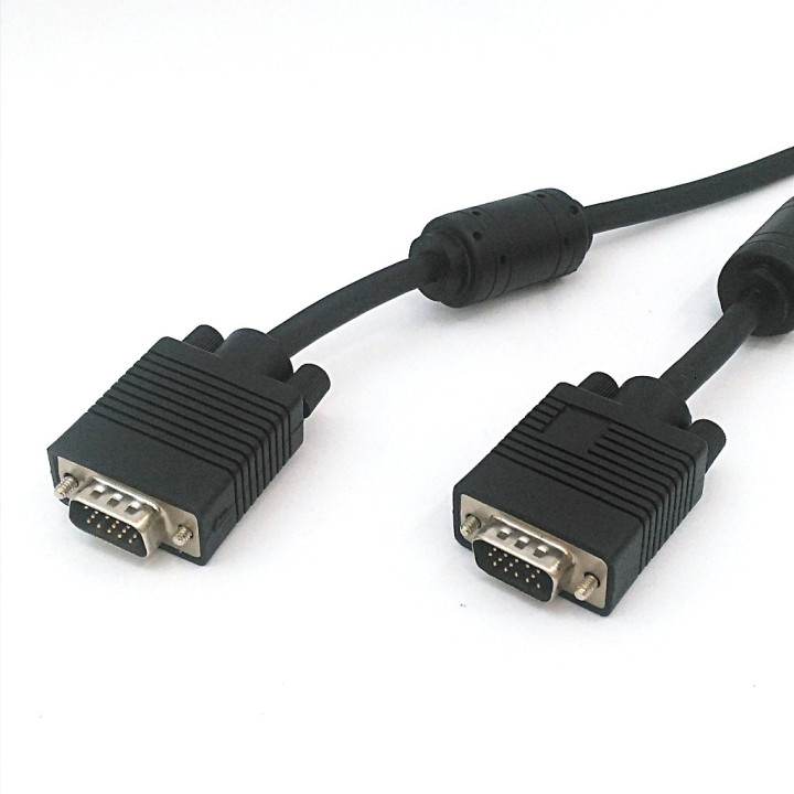 Kaibo - Cavo VGA M/M 80° 30V VW-1 5Mt - Nero