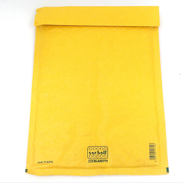 BLASETTI 714/FG - 2 x Busta Imbottita Autoadesiva Avana 250x390mm