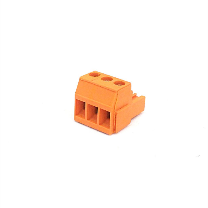 Morsettiera 1.5mm2 a 3 Vie - Arancione