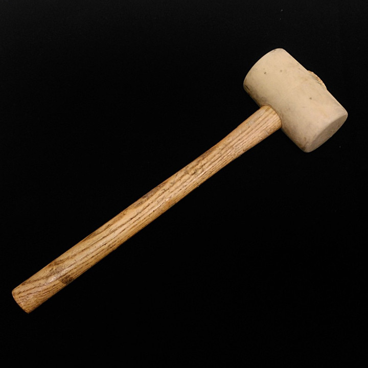 Martello in Gomma gr - Bianco