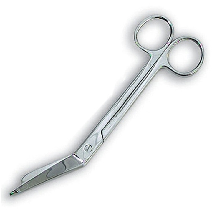 Forbici Tagliabendaggi Inox Punta Curva L.14cm