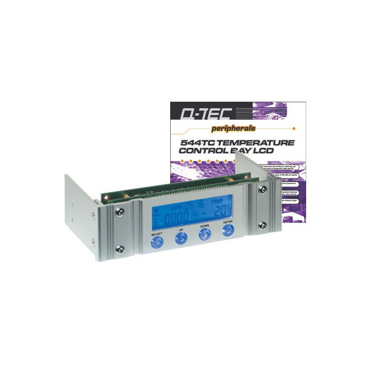 Q-TEC 13952 - 544TC Temperature Control Bay LCD