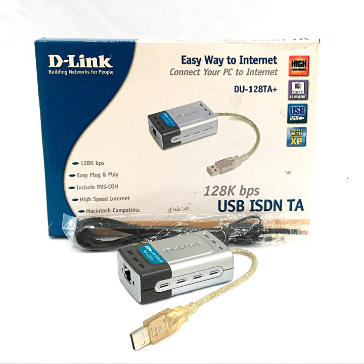 D-Link DU-128TA+ - USB ISDN TA 128k bps