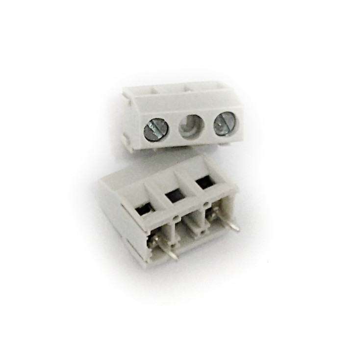 Euroclamp MVSP252-10,16-V  - Morsettiera verticale 2 poli passo 10,16  Grigio