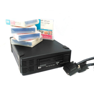 HP Ultrium448 Ext SCSI DW017B + 5xCassetta 200Gb HP C7971A + Cavo SCSI 416704-001 2,50Mt