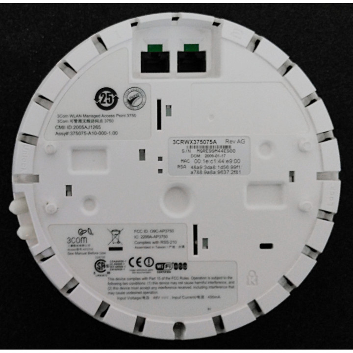 Wireless LAN Managed Access Point 3CRWX375075A